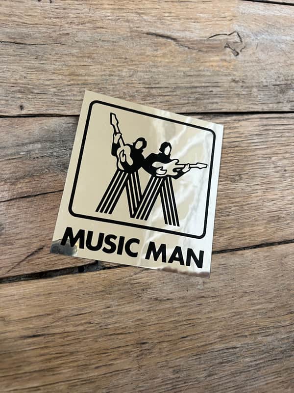 1970’s Music Man Rare Vintage Sticker Case Candy Collector image 1