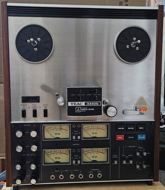 TEAC 3340S 2 Speed 7 1/2 & 15 IPS/Made in Japan image 1