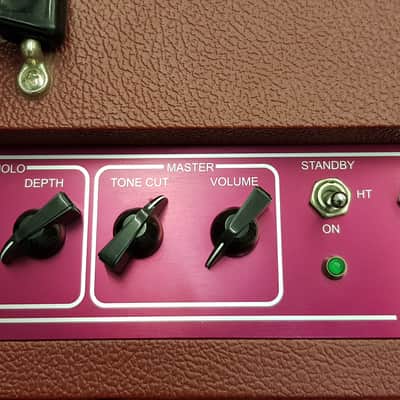 Vox AC30C2-MB Limited Edition Custom 2-Channel 30-Watt 2x12" Guitar Combo 2017 - Maroon Bronco image 3
