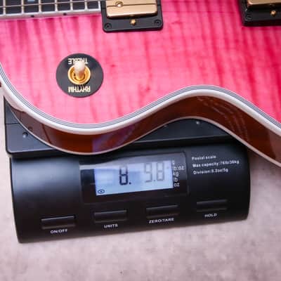 GIBSON USA Custom Shop Dealer Select Les Paul Custom AAA+ "Trans Pink + Ebony" (2026) image 19