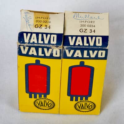 Valvo (Mullard) GZ34 NOS pair image 11