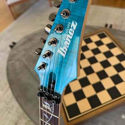 Ibanez RG8570Z-CRA J. Custom with Rosewood Fretboard - Chrysocolla image 6