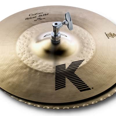 Zildjian 14.25" K Custom Hybrid Hi-Hat imagen 1