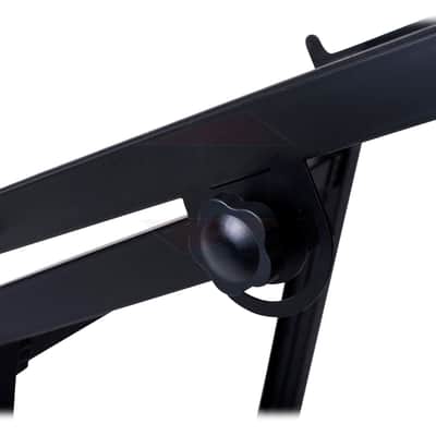 Griffin Rackmount Stand and Adjustable Top Mixer Platform Mount - 19U Rolling Cart Holder for Music Studio - Pro Audio Recording Cabinet Stage Equipment image 8