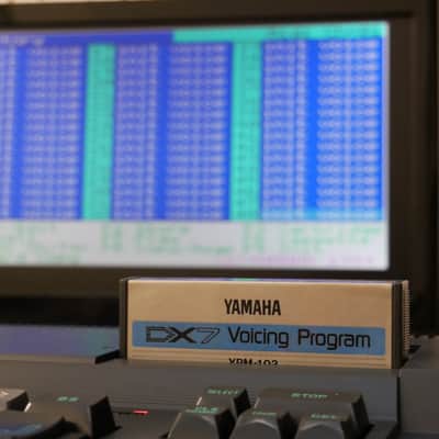 Yamaha • YRM-103 w/manual • DX7 Voicing Program Cartridge for CX5M