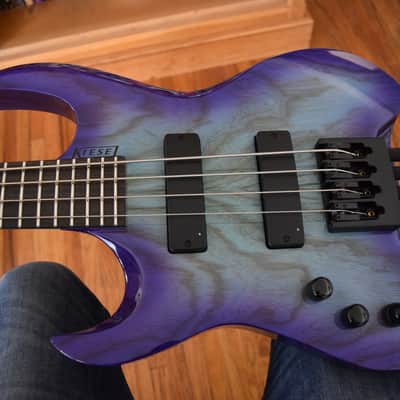 Kiesel Vader Bass , left handed 4 string model , Beautiful specimen, Ash body image 24