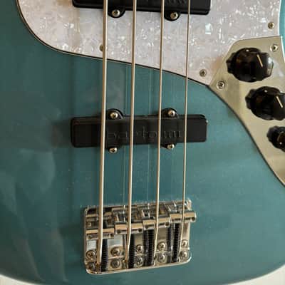 Fender Jazz Bass modified w/ Bartolini pickups - Tidepool image 6