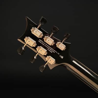 PRS SE P20E Parlor Electro Acoustic, Gloss Black Top, Doghair Back and Sides with Gig Bag image 6