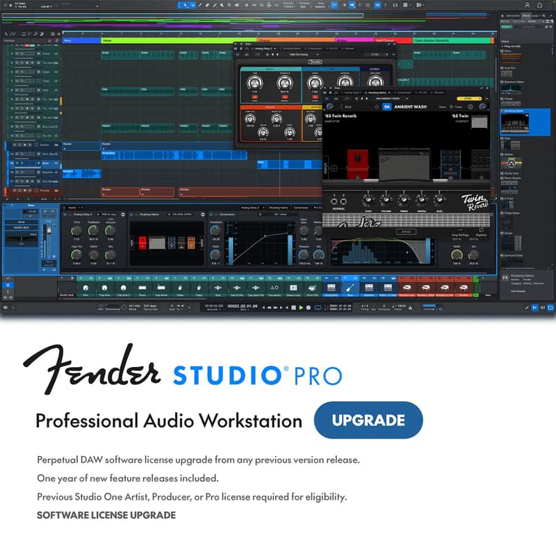 Fender Studio Pro 8 Perpetual License Upgrade image 1