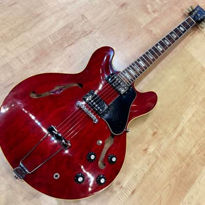 Gibson ES-335 TD 1974 Semi-Hollow Body Electric Guitar Cherry Stain - All Original with Original Case image 8