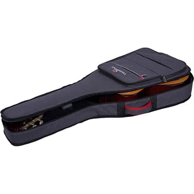 Crossrock 1/2 Size Classical Guitar Gig Bag, 10mm Padded Acoustic Guitar Oxford Fabric Soft Bag image 2