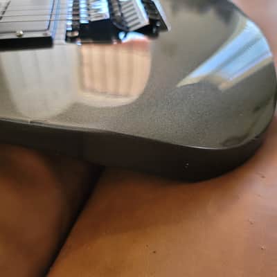 Modified Jackson DXMG Dinky MIJ Metallic Gray w/ Seymour Duncan Pickups & Floyd Rose image 23