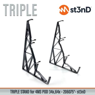 TRIPLE STAND for 4MS Pod 34X / 64X (20° and 60° and 75°) image 5