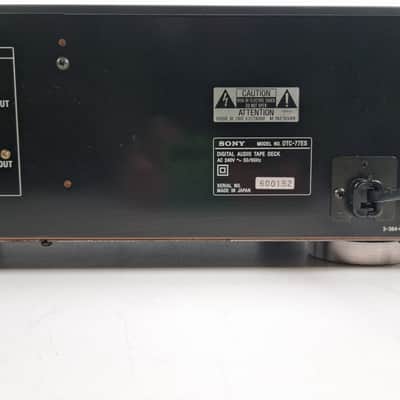 Sony DTC-77ES Digital Audio Tape Deck - Fully Serviced image 11
