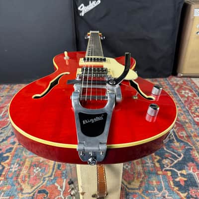 Aria Pro II Semi Hollow Electric w/Bigsby Model FA75 - 2006 image 15