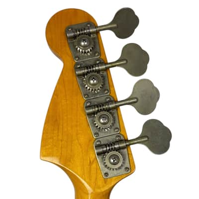 Fender Japan Mustang Bass 1997-2000 - Blue Repaint image 11