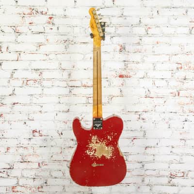 Fender - 2025 Custom Shop Limited Edition 50s Pine Esquire Electric Guitar Cimarron Red w/OHSC and COA - USED image 10
