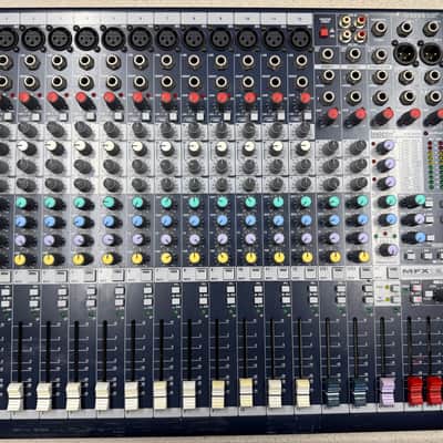 Soundcraft MFX12/2 12-Channel Mixer with Lexicon Effects 2000s - Blue image 1