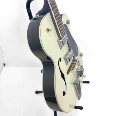 Gretsch G5420T Electromatic Classic Hollow Body Single-Cut with Bigsby - Two-Tone Vintage White / London Grey image 4