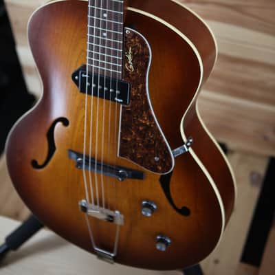 Godin 5th Avenue Kingpin - Cognac Burst imagen 6