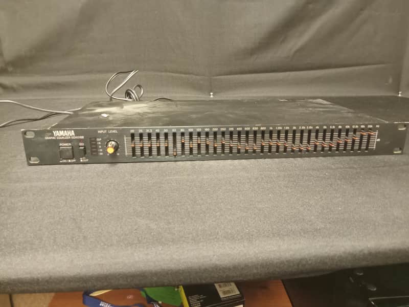 Yamaha GQ1031BII Graphic Equalizer - Black image 1