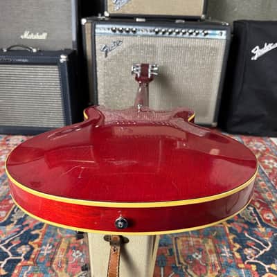 Yamaha SA700 Semi Hollowbody ES335 Type 1981 Persimmon Red image 15