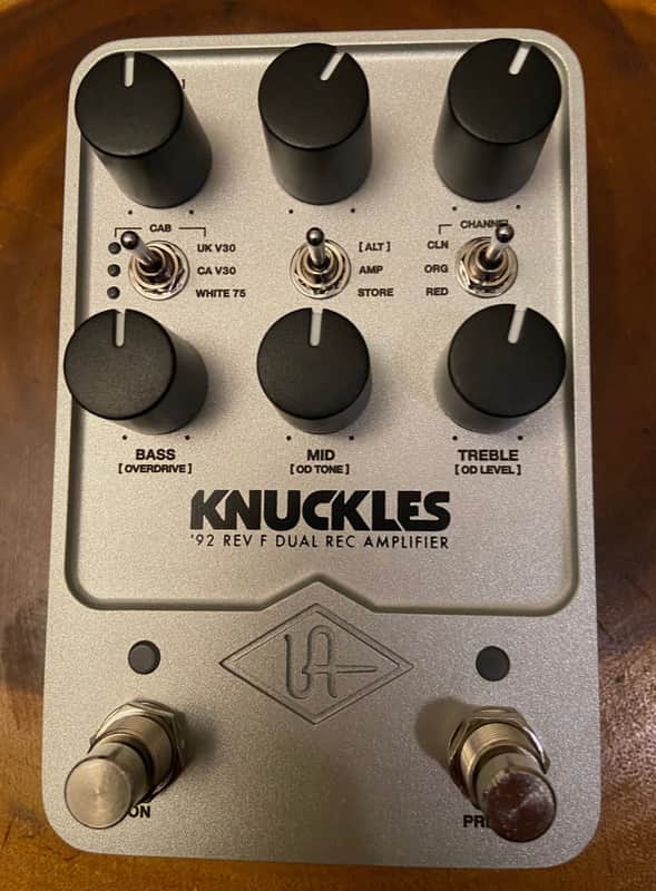 Universal Audio Knuckles '92 Rev F Dual Rec Amplifier 2024 - Present - Silver