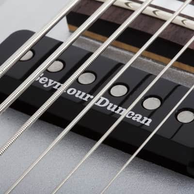 Schecter Robert Smith UltraCure VI Silver Burst Pearl image 9