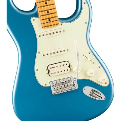 Fender American Professional Classic Stratocaster HSS MN Faded Lake Placid Blue - Electric Guitar image 3