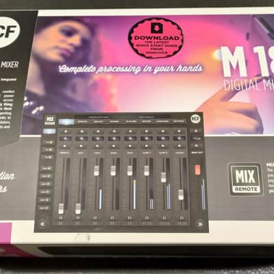 RCF M18 Digital Mixer 2021 - Black image 1