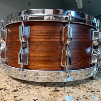 Tama Rosewood 14x6.5 Mastercraft Snare 1980-1982 image 2