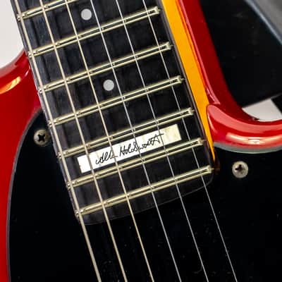 1985 Ibanez AH10 Allan Holdsworth Signature – Burgundy – w/ Case & Trem Arm image 5
