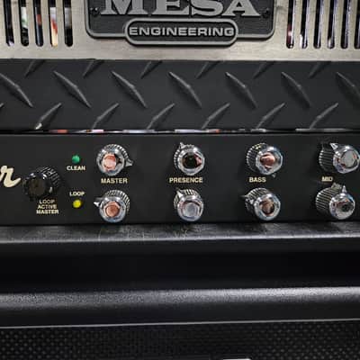 1997 Mesa Boogie Dual Rectifier Solo Head 2-Channel 100-Watt Guitar Amp Head - Black image 3