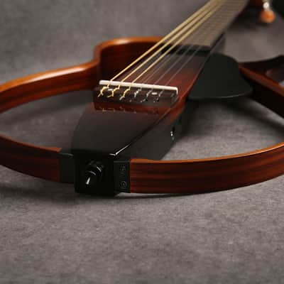 Yamaha SLG200N Nylon String Silent Guitar - Tobacco Brown Sunburst - 2nd Hand image 14