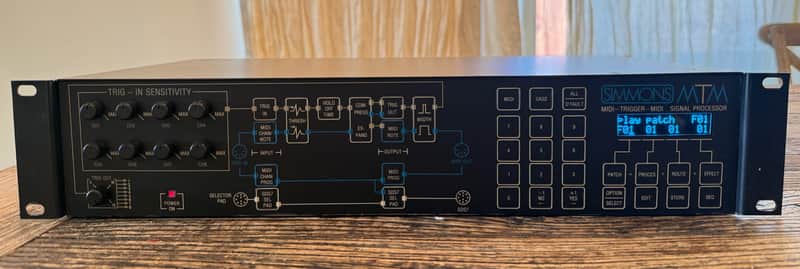 Simmons MTM 8-Channel Midi Drum Trigger Converter image 1