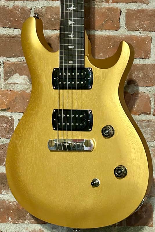 NEW PRS SE CE 24 Standard Stoptail Satin - Metallic Gold, Ships Fast with A Pro Set Up!! image 1