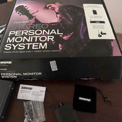 Shure PSM300 P3TR112GR 2018-2023 - Black image 1
