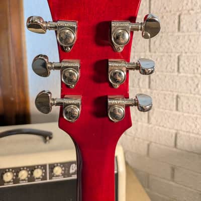 Epiphone Dot Semi-Hollow Electric Guitar - Cherry (2018) image 8
