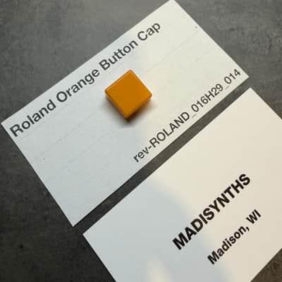 ORIGINAL Roland Orange Button Cap (016H029) for Juno-6, Juno-60