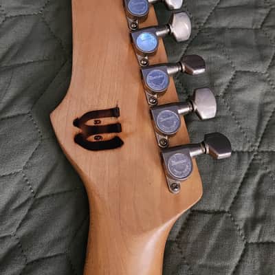 1981 Ibanez Blazer  string thru Brown with gigbag image 15