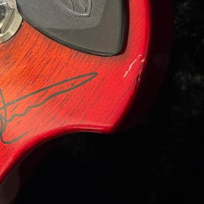 Ernie Ball Music Man JP7  2011 - John Petrucci - Cherry Burst image 11