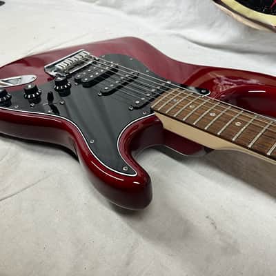 Fender American Select Stratocaster Strat HSS - Crimson Red Electric Guitar image 16