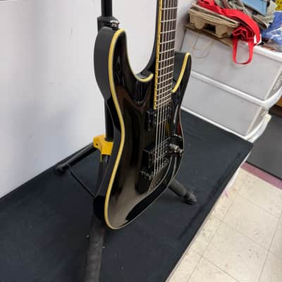 Used Schecter DIAMOND SERIES C-1 EX Blackjack Baritone Electric GuitarĀ image 10