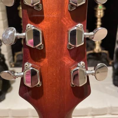 Hondo II Professional H-1010 Doublecut Japan 1980 - Antique Brown Violin Sunburst image 18