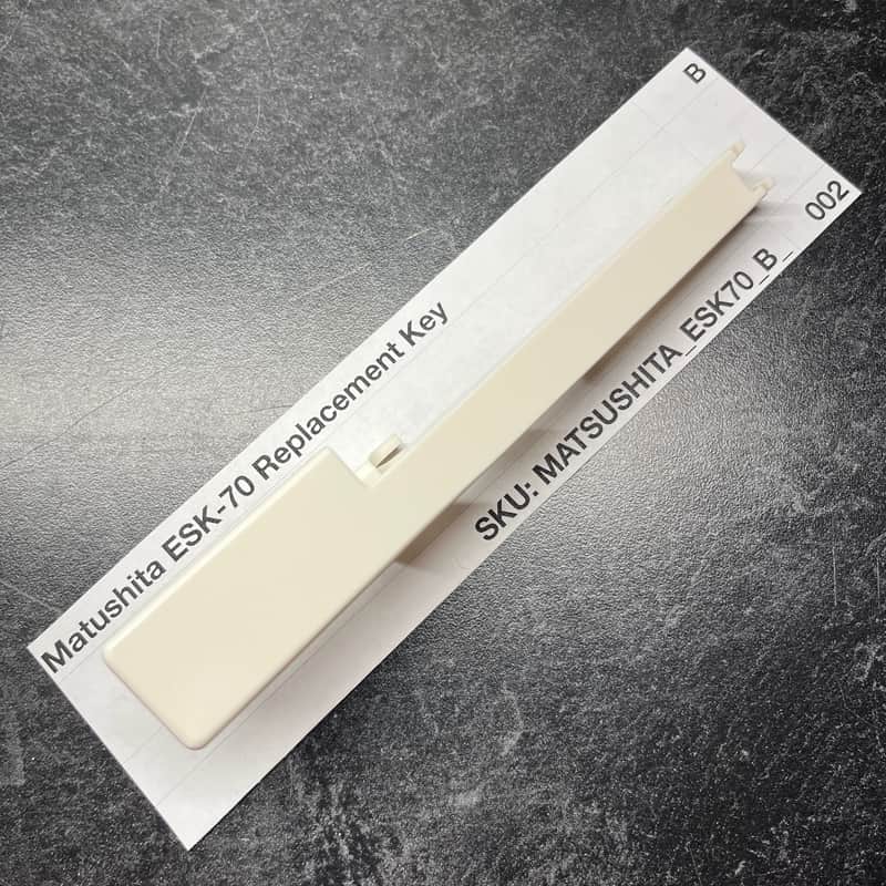 Matsushita Replacement B Key (ESK-70 Keybeds) for Korg Polysix/Poly-61/Poly-800/DW-6000, Memorymoog, Oberheim OB-8, Prophet-600, Akai AX-60, Kawai SX-210/240, etc image 1