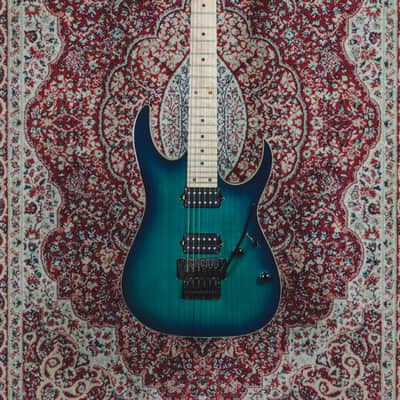 Ibanez RG652AHM Prestige - Nebula Green Burst image 1