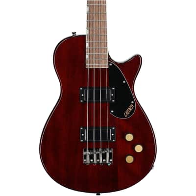 Gretsch Streamliner Jet Club Electric Bass, Walnut Stain image 1