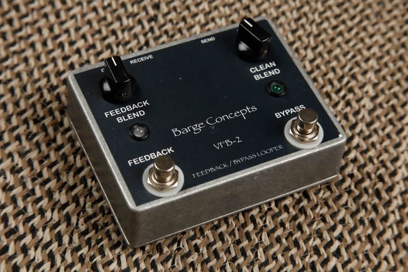 Barge Concepts VFB-2 Feedback/Bypass Looper Effects Pedal image 1