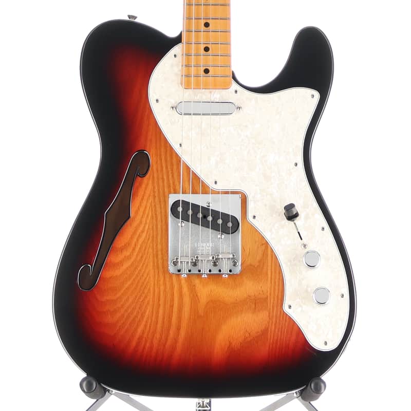 Fender Vintera II '60s Telecaster Thinline, 3-Color Sunburst, Expert Setup (AA7) (87070) image 1