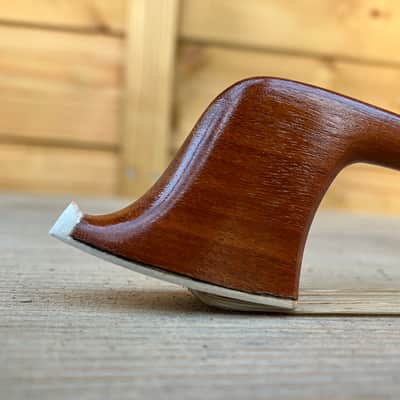 Double Bass French Bow - W.Strunal Czechoslovakia, Pernambuco, fab condition. image 11